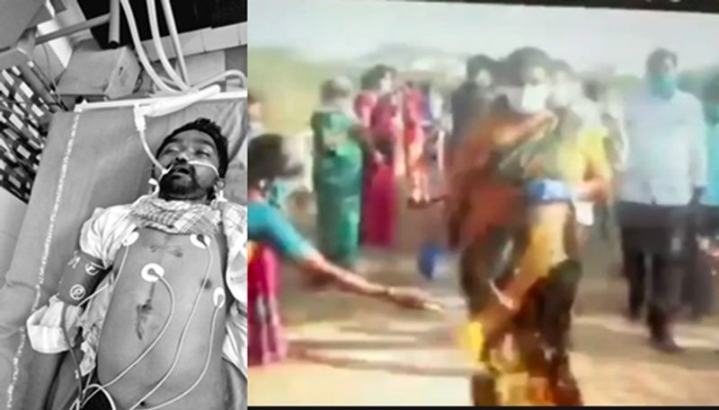 Lockdown Violation:  Common Man beaten to death, Mla Roja showered with flowers