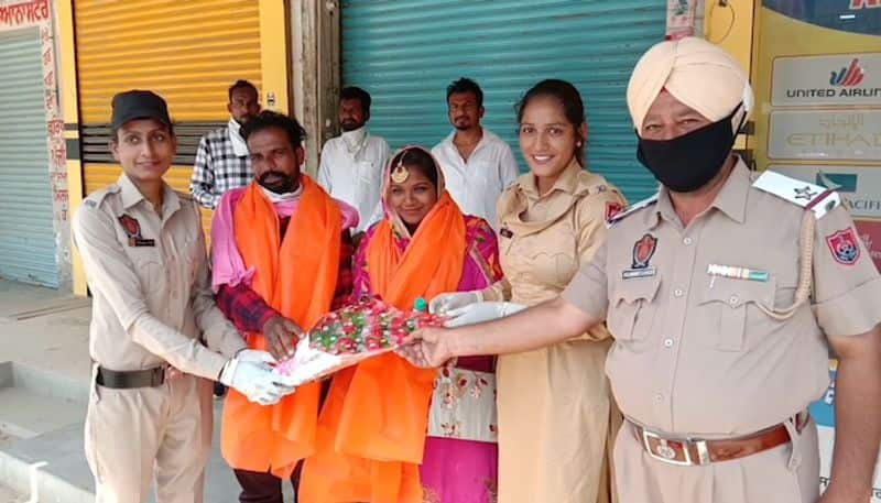 Punjab Police applaud, appreciate newlyweds for following lockdown rules