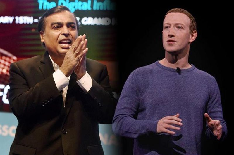 facebook Jio deal Mukesh Ambani and Mark Zuckerberg multinational dollar deal