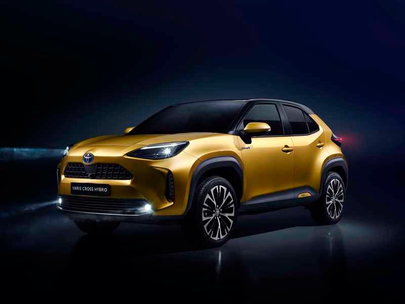 Toyota launch yaris cross suv hybrid electric four wheel drive system car in Japan