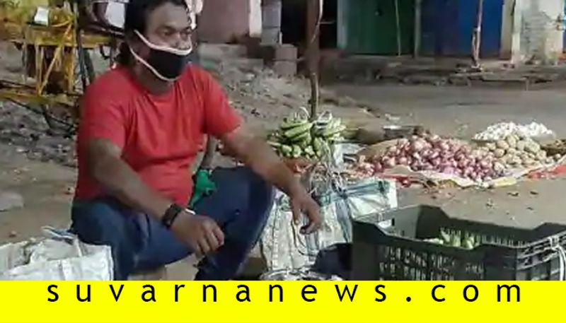 Odisha actor ravi kumar sells vegetable during lockdown for living