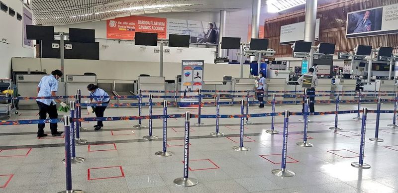 Hyderabad airport all set for post-lockdown reopening with safety measures to protect flyers