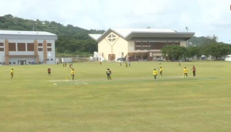 Rare sight during coronavirus crisis this country hosts cricket matches live streams to world