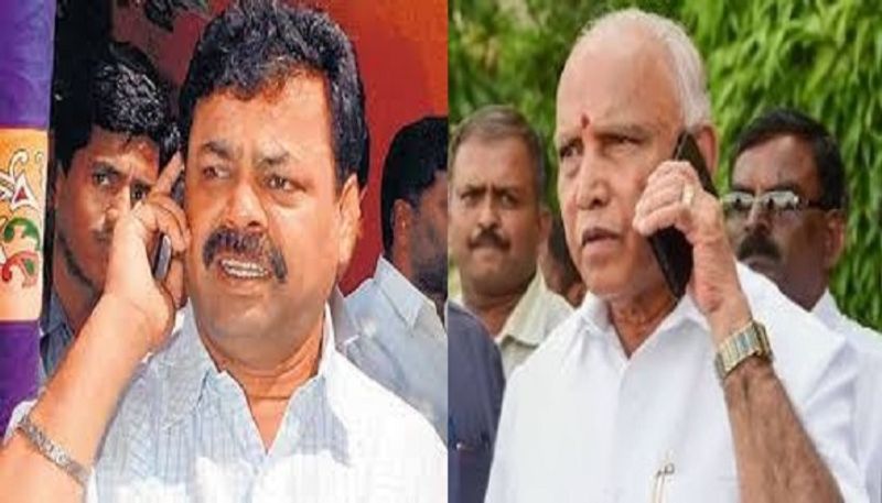 CM BSY takes Class To BJP MLA Renukacharya Over lockdown violation In meeting