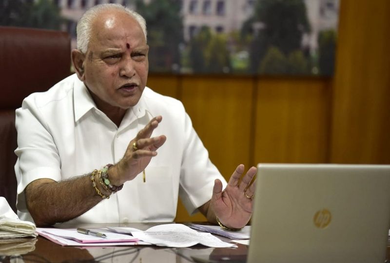 Here Is highlights Of Yediyurappa and district commissioners Meeting Ove Lock Down