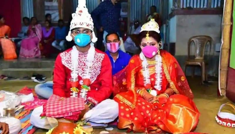 Tripura witnesses first wedding amidst Covid 19 lockdown