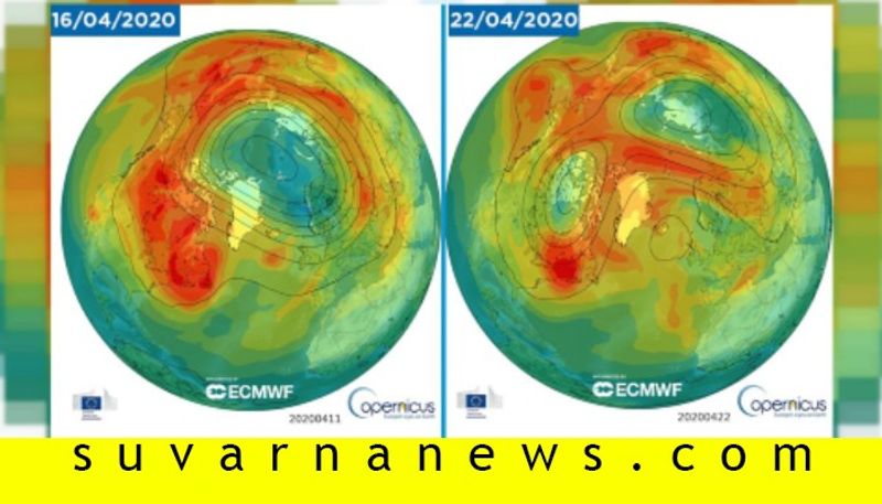 The largest ever Arctic ozone hole developed this spring Now scientists say it is closed