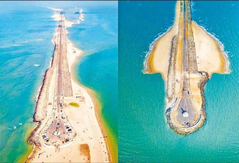 dhanushkodi sea shore met a huge change in 1 year