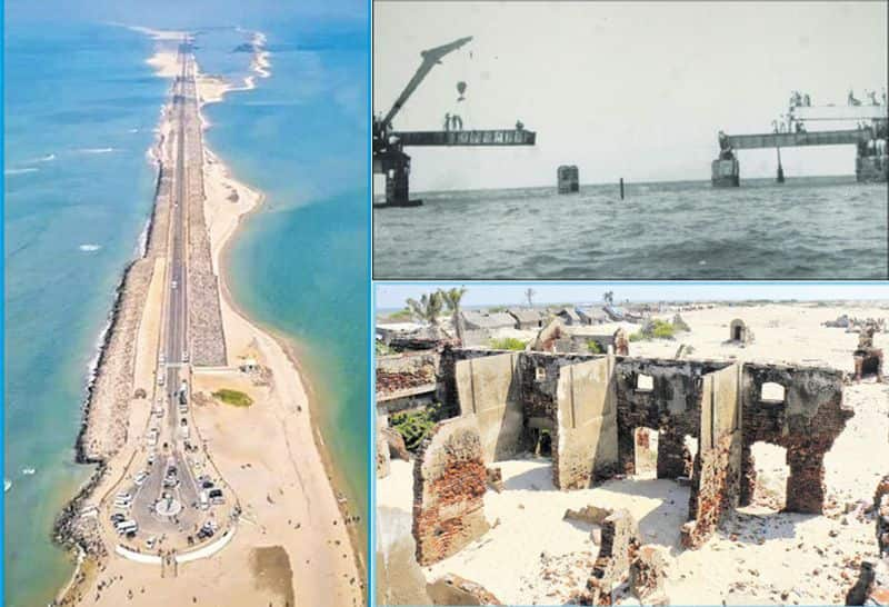 dhanushkodi sea shore met a huge change in 1 year