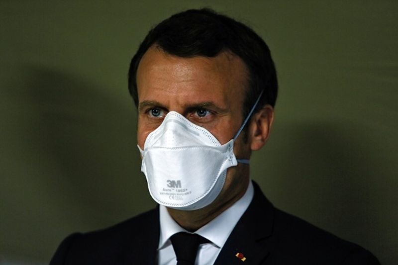 Coronavirus French President Emmanuel Macron tests positive for COVID-19-dnm