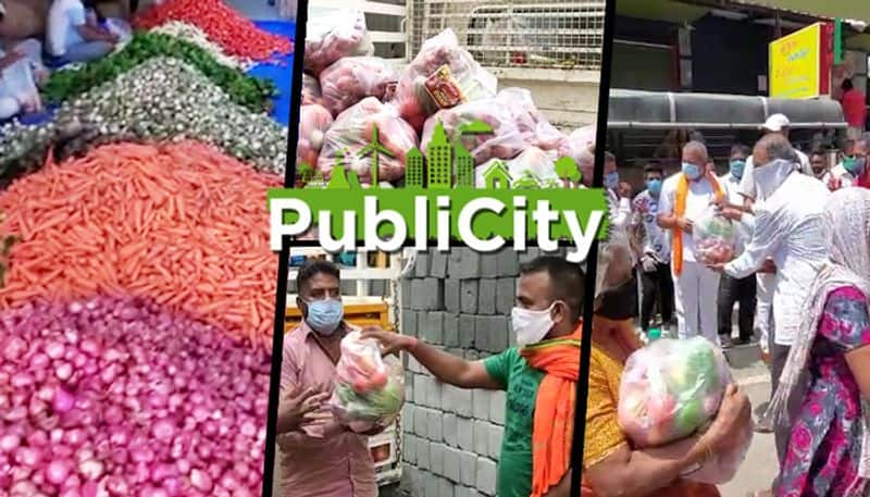 Tonnes of vegetables distributed to 10,000 residents in Bengaluru