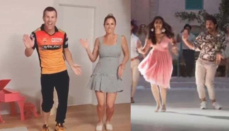 Watch David Warner wife Candice dance Butta Bomma song Allu Arjun impressed