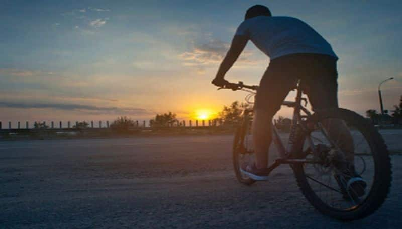 No train No bus Just a rickety cycle to cover 600 km on an empty stomach