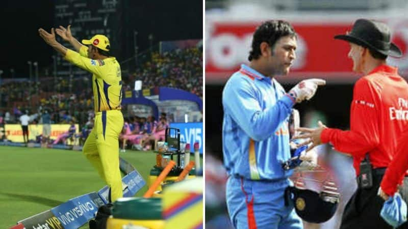 here is the five incidents dhoni got angry in field