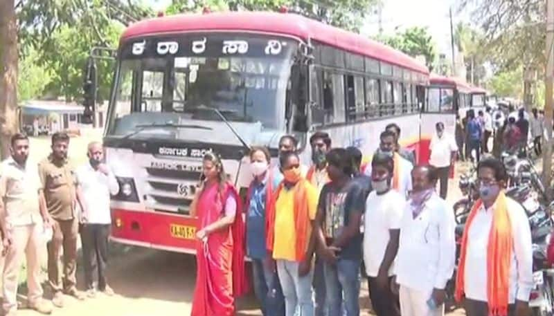 68 migrants labourers transported from Kolar back to Kalaburagi