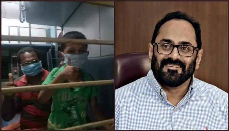 Rajya Sabha MP Rajeev Chandrasekhar lauds PM Modi for helping migrants reach home