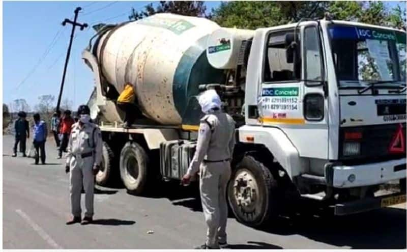 18 Migrants Found In Cement Mixer, migrants Were Trying To Reach Lucknow