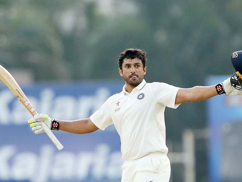 Ranji Trophy Karun Nair unbeaten century helps Karnataka set towards Fighting score against Jammu and Kashmir kvn