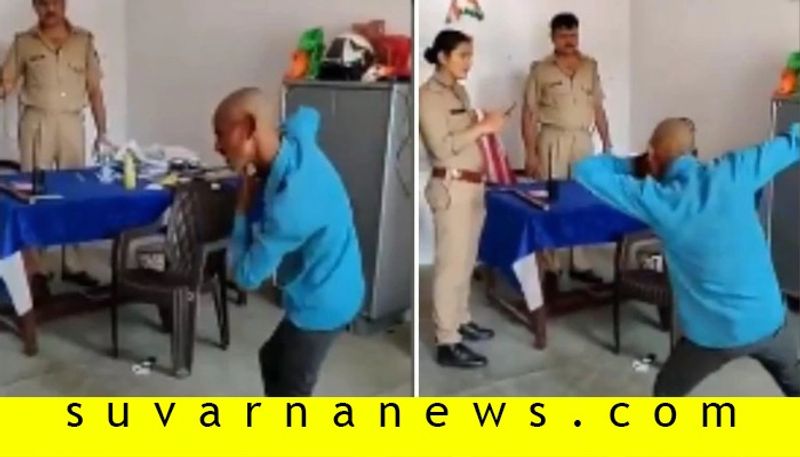 UP cops make man dance to Sapna Chaudhary Song for violating lockdown