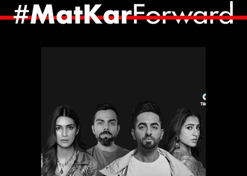 Matkarforward Virat Kohli joins fight against fake news says dont forward virus