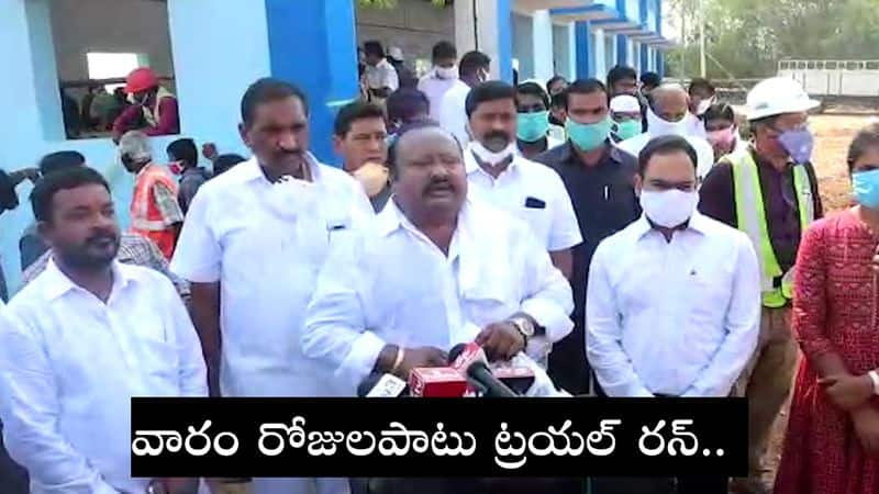 Daily Water supply in Karimnagar, trail run starts says Minister Gangula Kamalakar