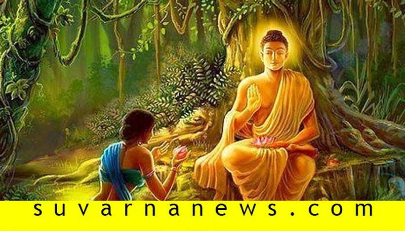 The story of Amrapaali and Buddha on Buddha Jayanthi