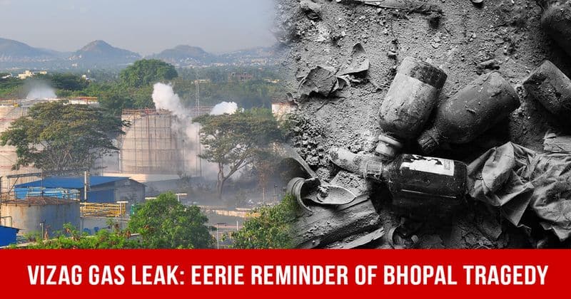 vishakapatnam vizag gas leak bhopal gas tragedy