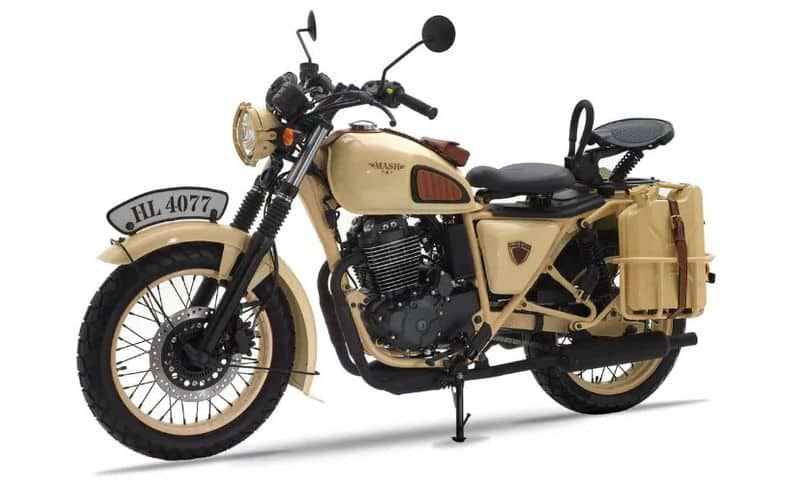 Royal enfield rival mash motors launch desrt force 400 bike in france