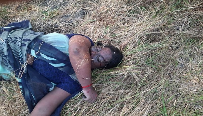 Woman dead body found in Guntur district in suspecious conditions