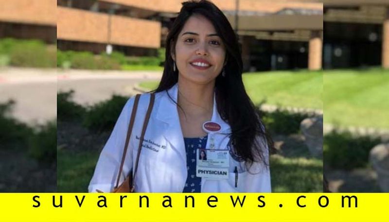 Davanagere pregnant Doctor Selfless service in America draws praise