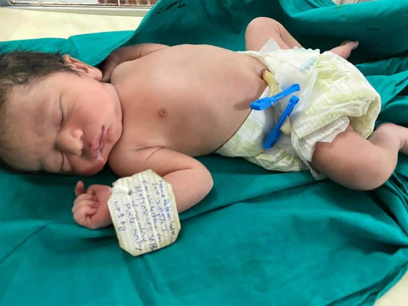 Corona positive woman delivers baby, tested negative in Gandhi hospital