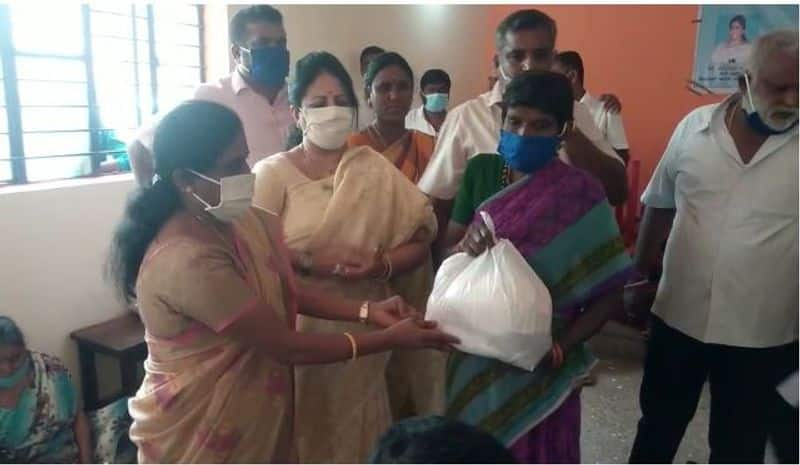 Special pooja done by physically challenged people in shivamogga