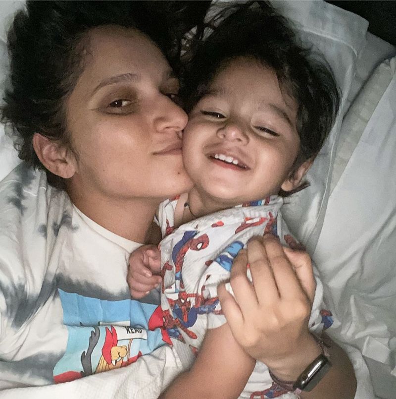 We Woke Up Like This: Sania Mirza Posts Cute Picture With Son Izhaan