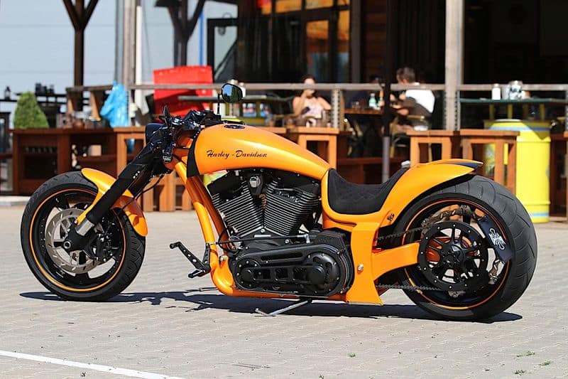 Harley Davidson RS Lambo  tribute bike to Lamborghini by Thunderbike