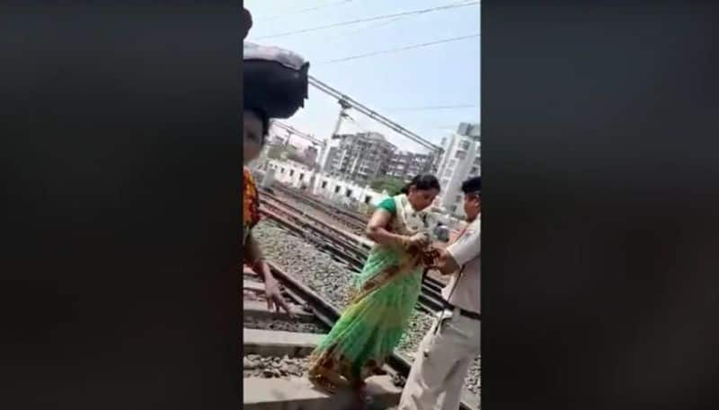 cop taking money from women on railway tracks is old