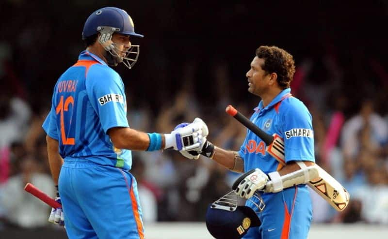 Muddenahalli Cricket Stadium Inauguration Sachin Tendulkar Yuvraj Singh are taking the field today kvn