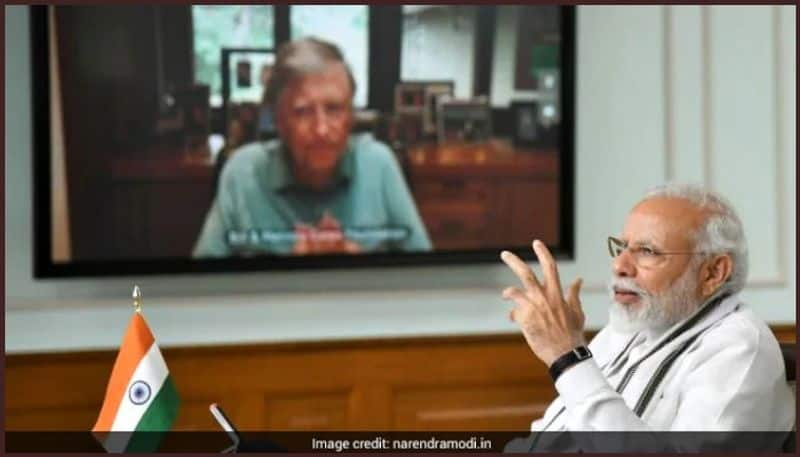 PM Modi Discusses COVID-19 Situation And Vaccine To Cure It With Bill Gates