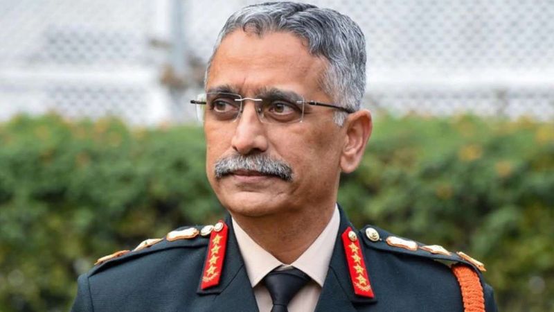 China LAC violation Army chief reviewed situation with the top military brass in Leh