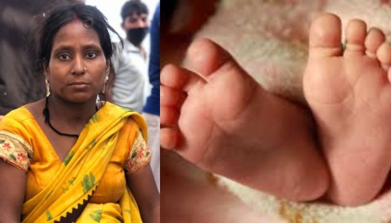 pregnant women give birth after 900 km journey on foot truck