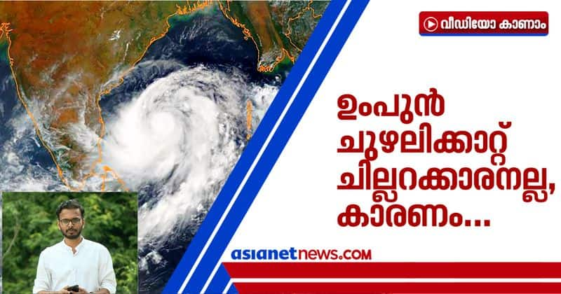 how umpun cyclone affect kerala