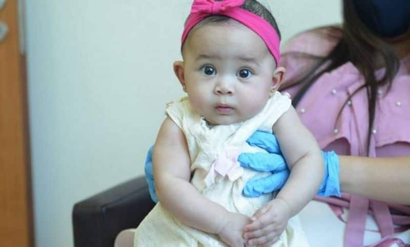 four month old baby recovered from covid in UAE