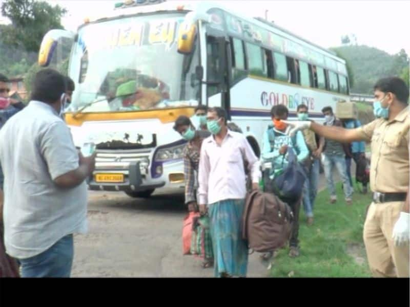 Case against bus workers for trying to transport  guest workers