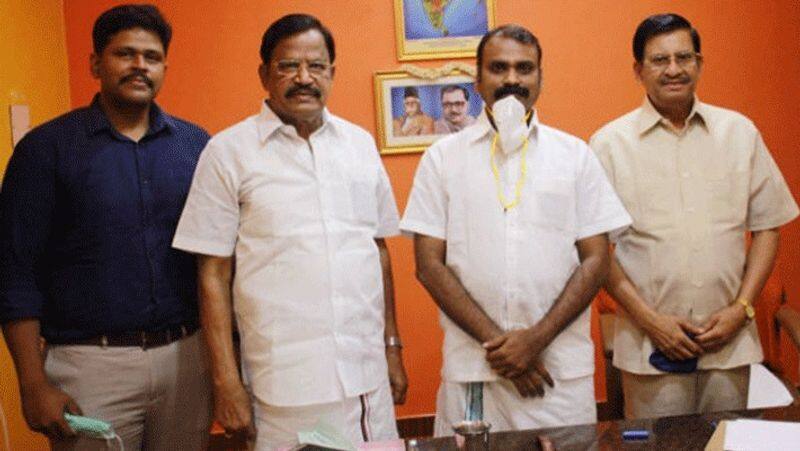 V.P.Duraisamy joins bjp today