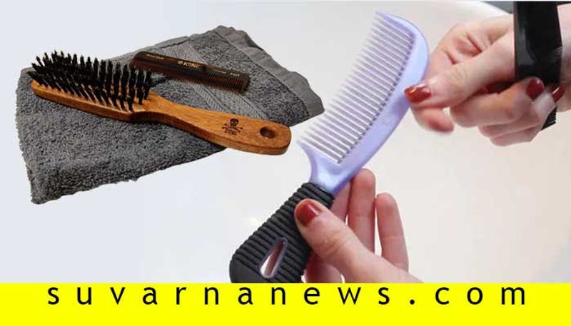 Cleaning comb is part of hygiene must be taken care of