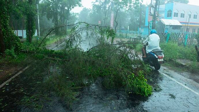 কলকাতায় আমফান ঢোকার আগেই ঝড়ের দাপট, একাধিক এলাকায় গাছ ভেঙে বিপত্তি