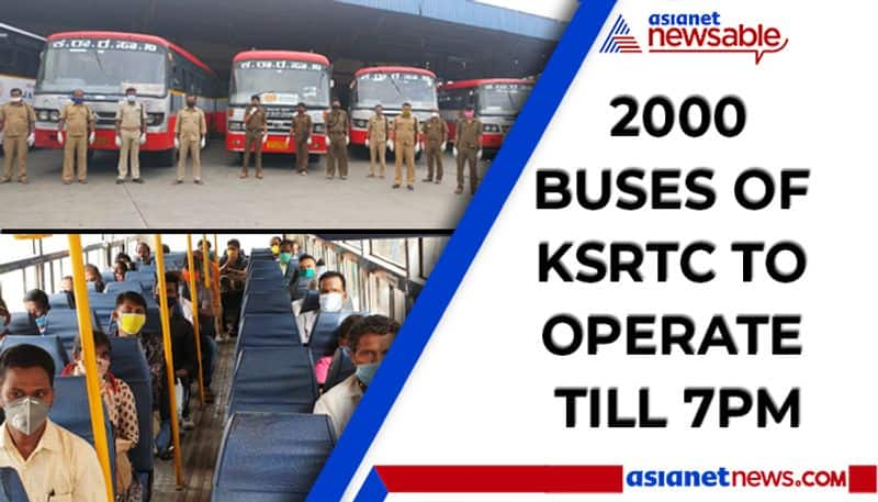 With rising demand KSRTC deploys 2000 buses, extends operations till 7pm