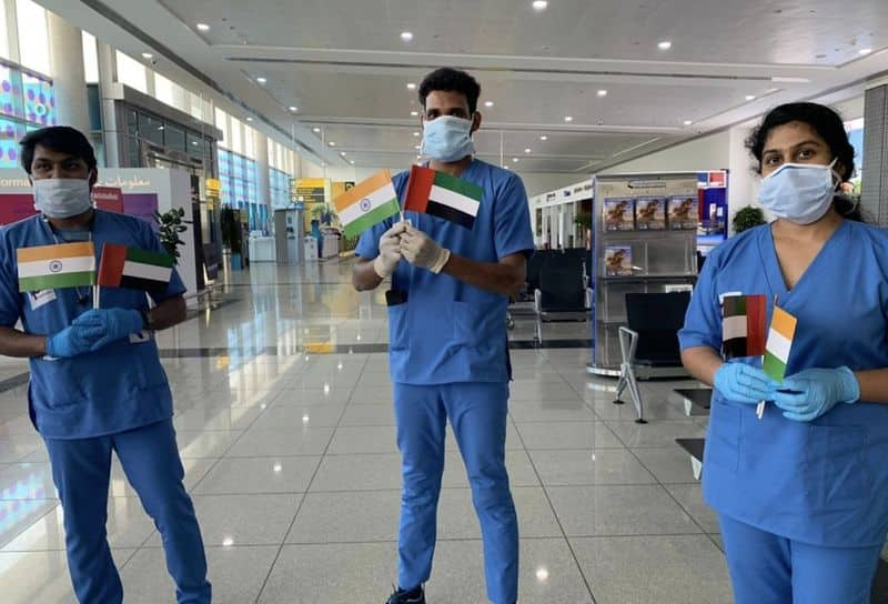 keralite nurses leaves children and families to-join-uae s-covid-19-mission