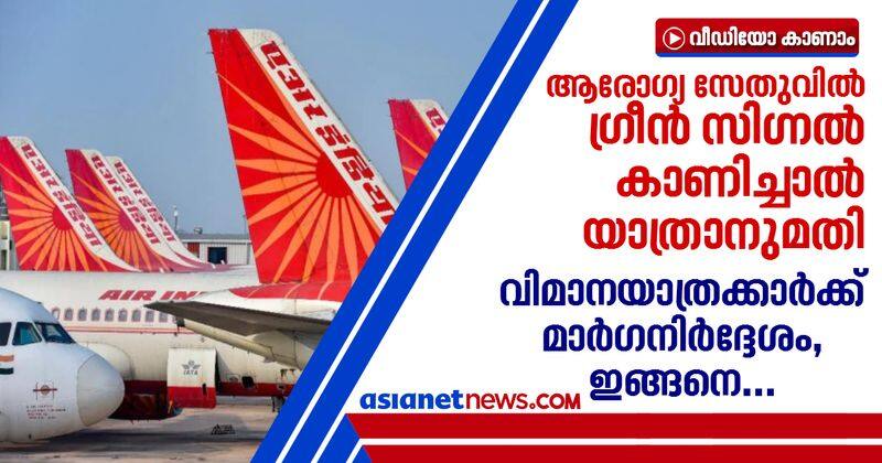 central government guidelines for domestic air travel