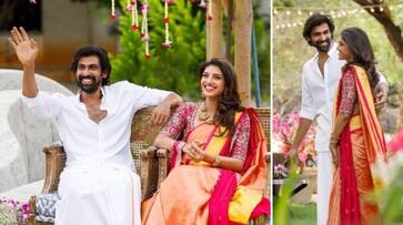 Rana Daggubati, Miheeka Bajaj share pictures from 'roka' ceremony