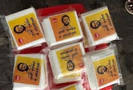 Shiv Sena distributes photos of Aditya Thackeray to women with sanitary napkins